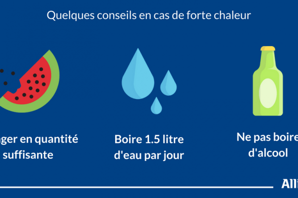 Alerte canicule – conseils prévention